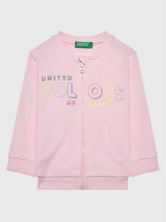 

Толстовка обычного кроя United Colors Of Benetton, розовый