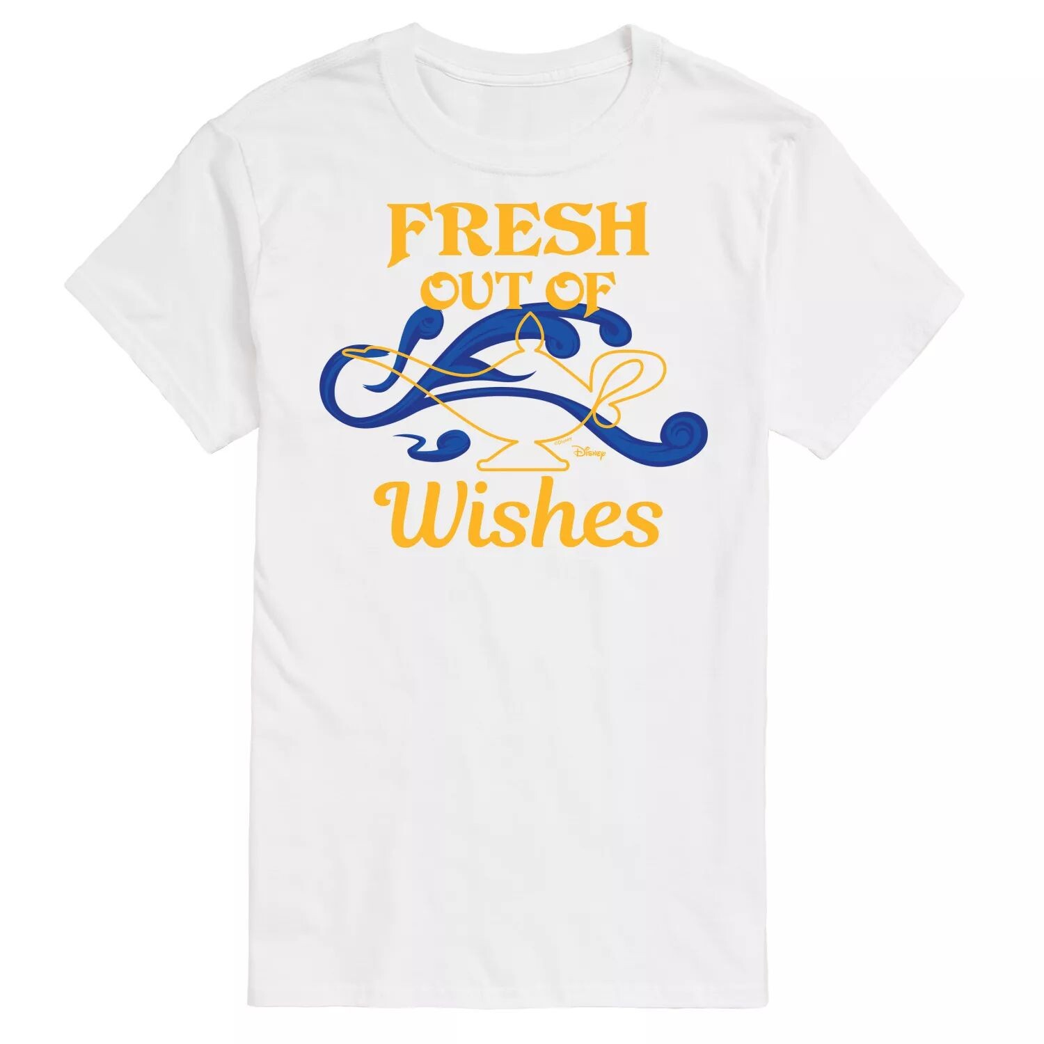 

Футболка Princess Big & Tall Fresh Out Of Wishes с цветком Disney, белый
