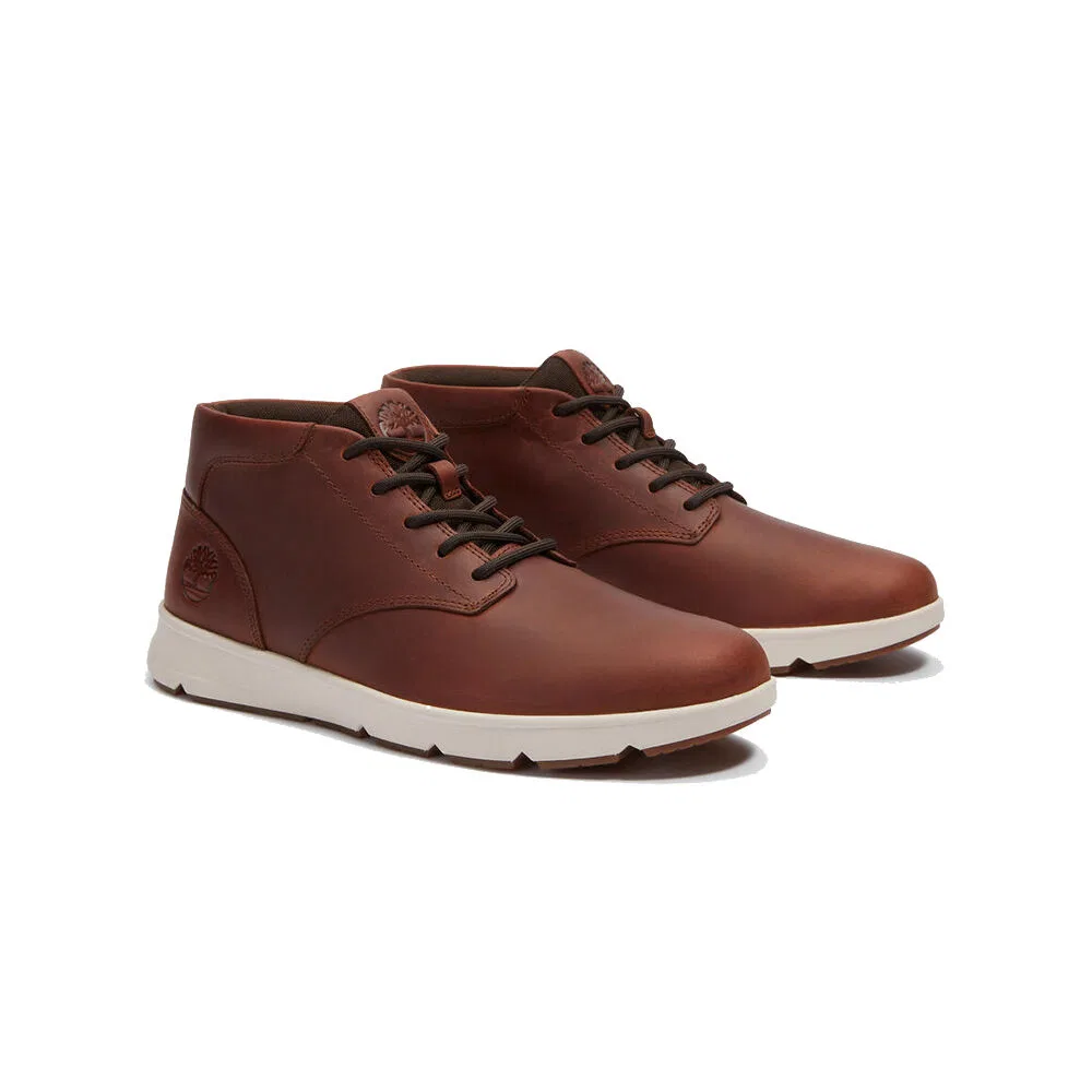 Мужские высокие кроссовки Parker Street коричневые от Timberland