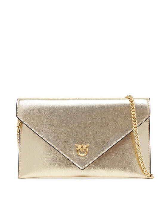 

Женская сумка Flat Purse Mini AI 25-26 PCPL 105347 A2O9 Pinko, золотой