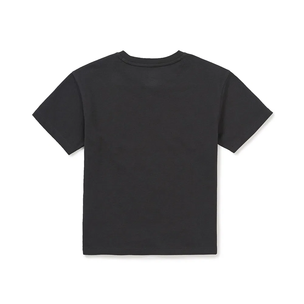 Детская футболка с графическим рисунком Sorona Doodle угольного цвета от Snowpeak Apparel Kids — фото 3
