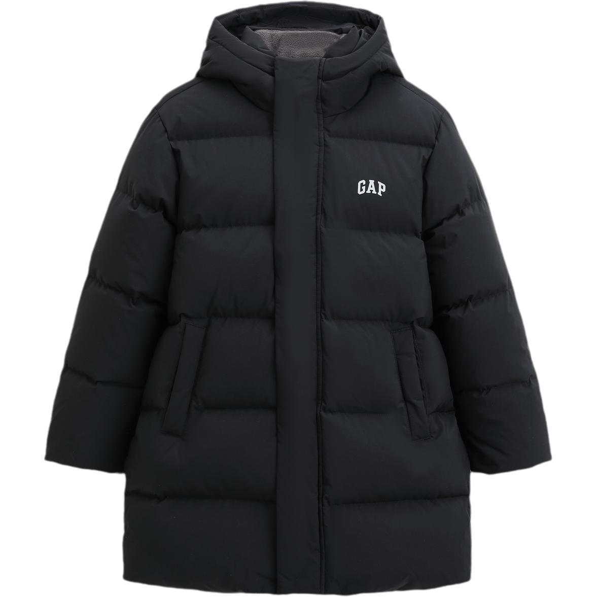 Детская пуховая куртка GAP, светло-фиолетовый — фото 2