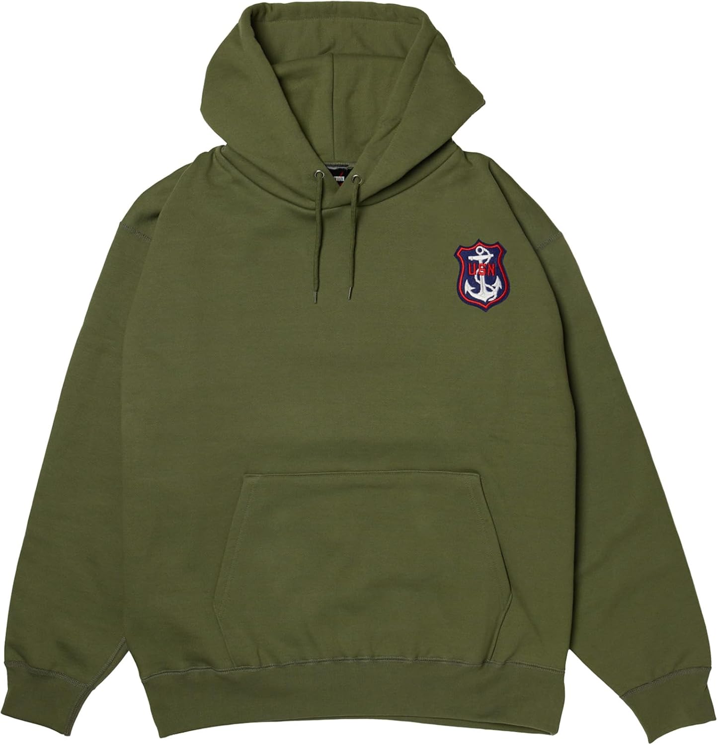 

Толстовка с капюшоном в стиле F, нашивка с гербом армии США, на флисовой подкладке, без капюшона, оливково-зеленый цвет F-Style