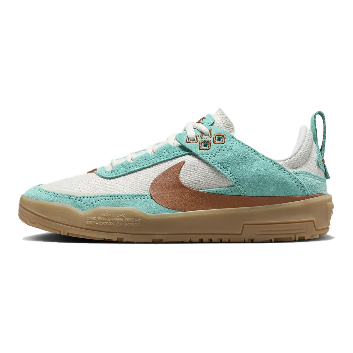 

Nike SB DAY ONE Антискользящие износостойкие низкие детские скейтбординговые кроссовки White Blue