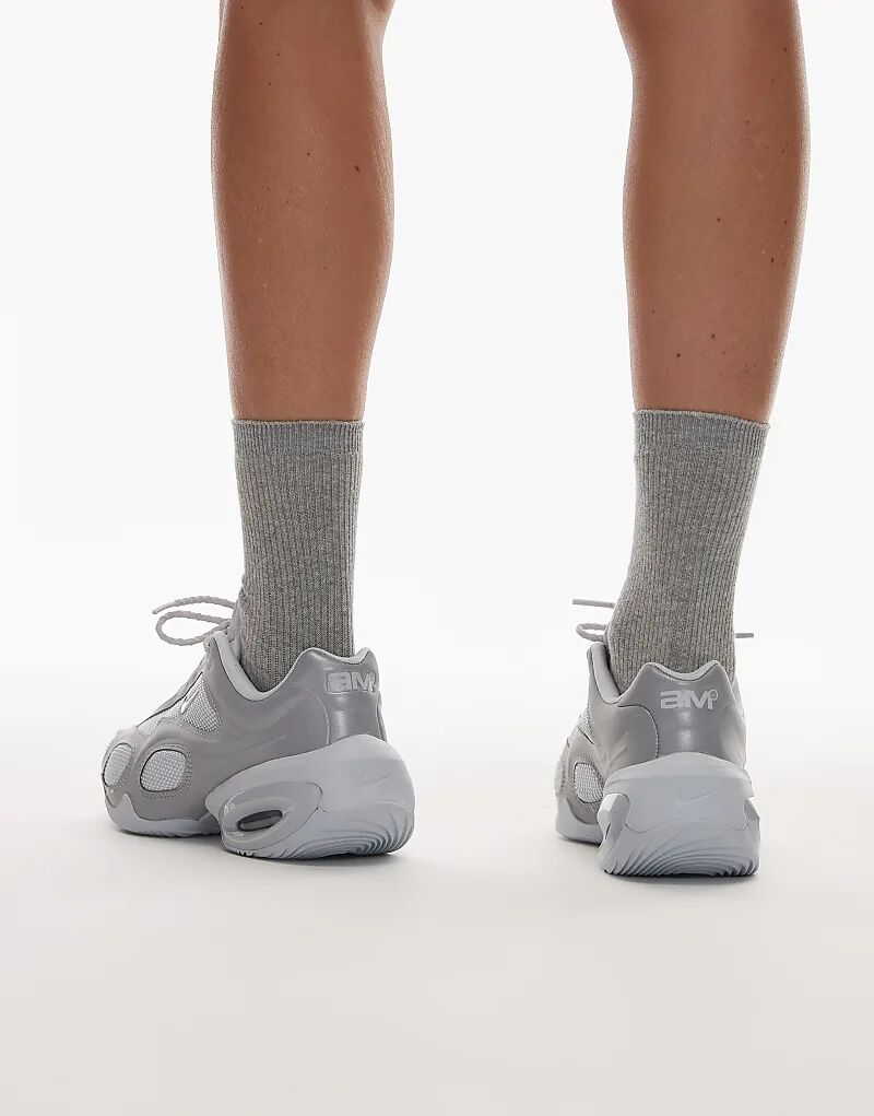 Кроссовки Nike Air Max Muse в светоотражающем серебристом цвете — фото 3