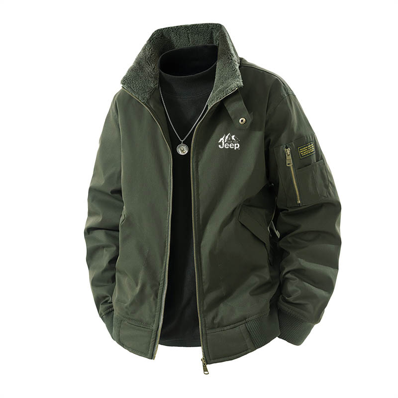 

Куртка Unisex Stand Collar Moderate Jeep, army зеленый