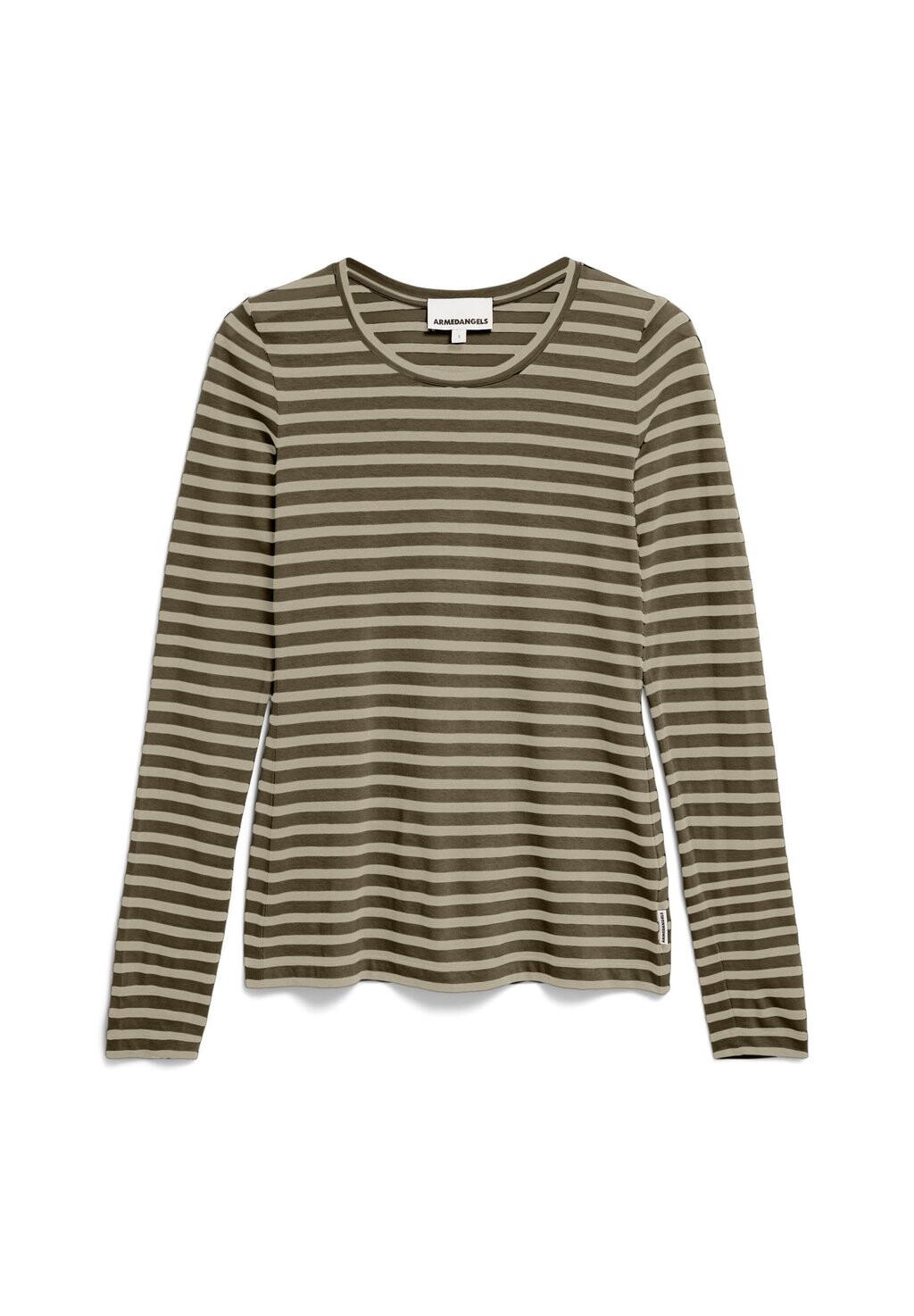 

Топ с длинными рукавами ENRICCAA STRIPES ARMEDANGELS, зеленый