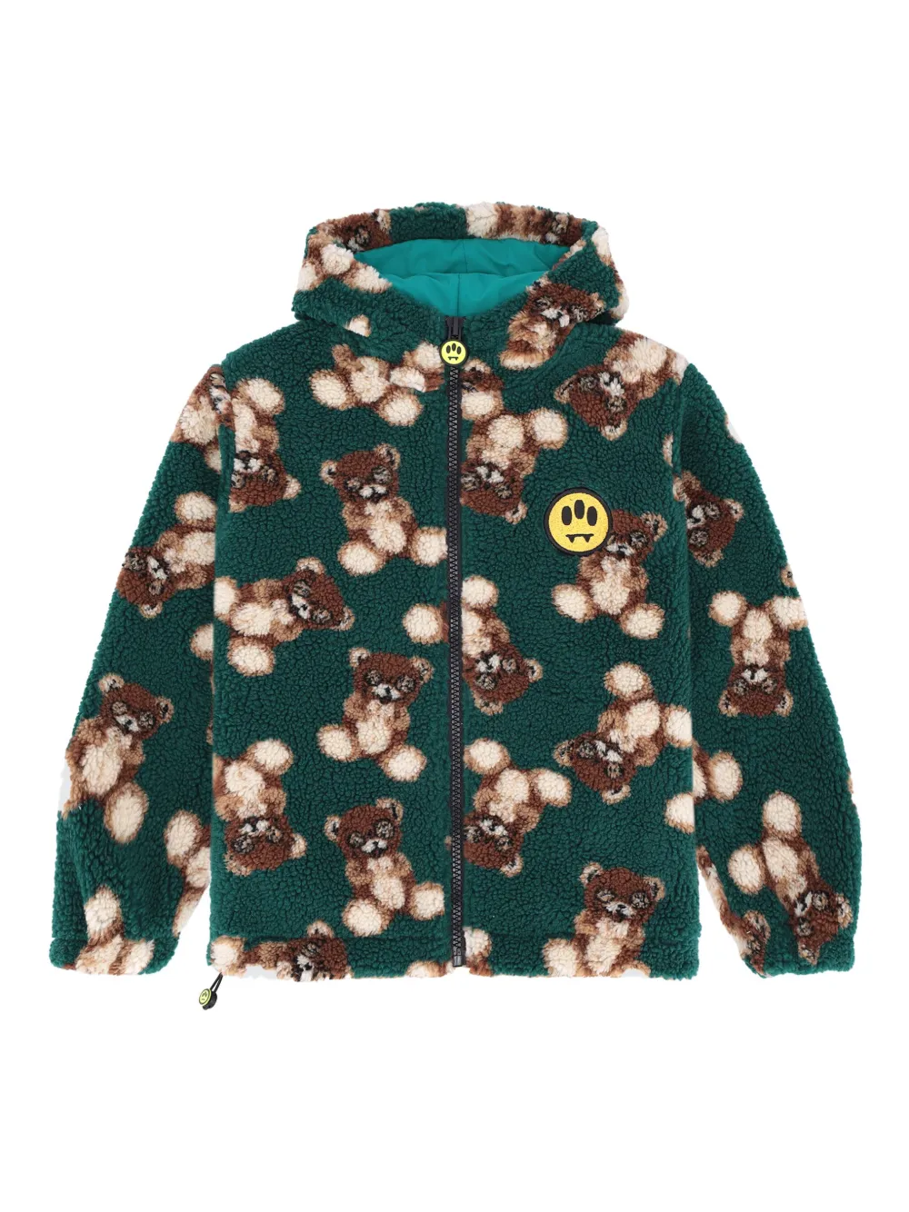 

Куртка с капюшоном и принтом Barrow kids, зеленый