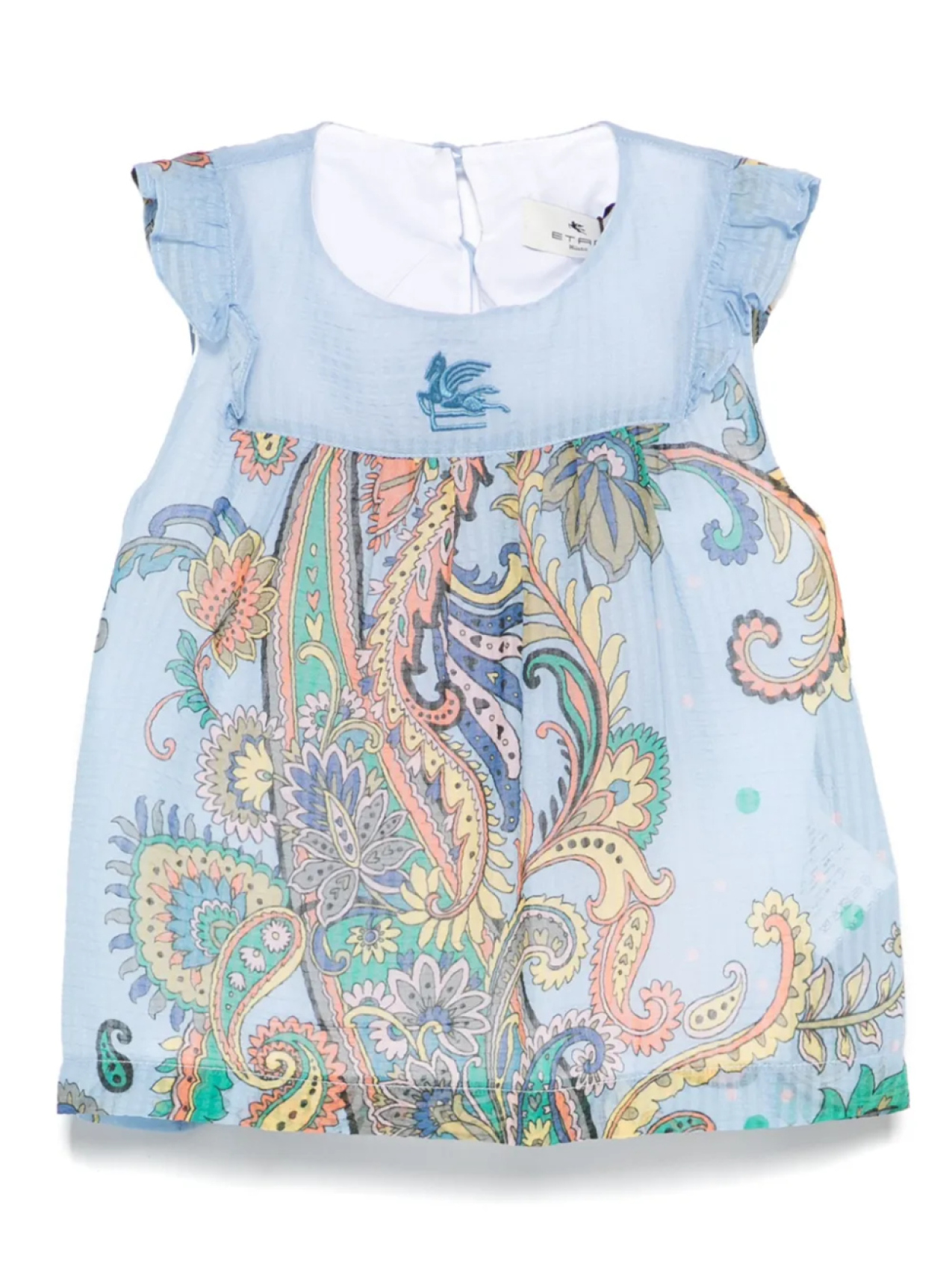 

Платье с принтом пейсли ETRO KIDS, синий