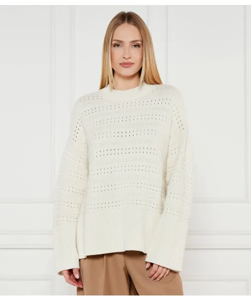 

Свитер Relaxed fit Samsøe Samsøe, белый