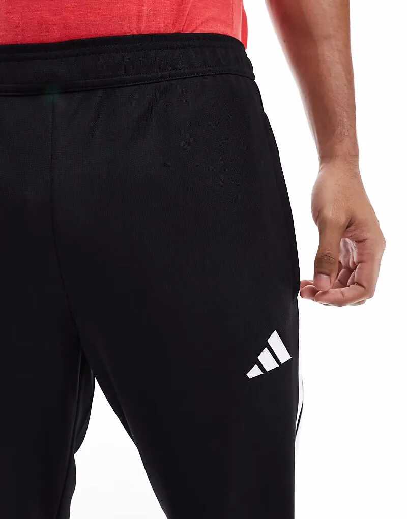 Adidas performance Спортивные брюки Adidas Football Tiro черного цвета — фото 3