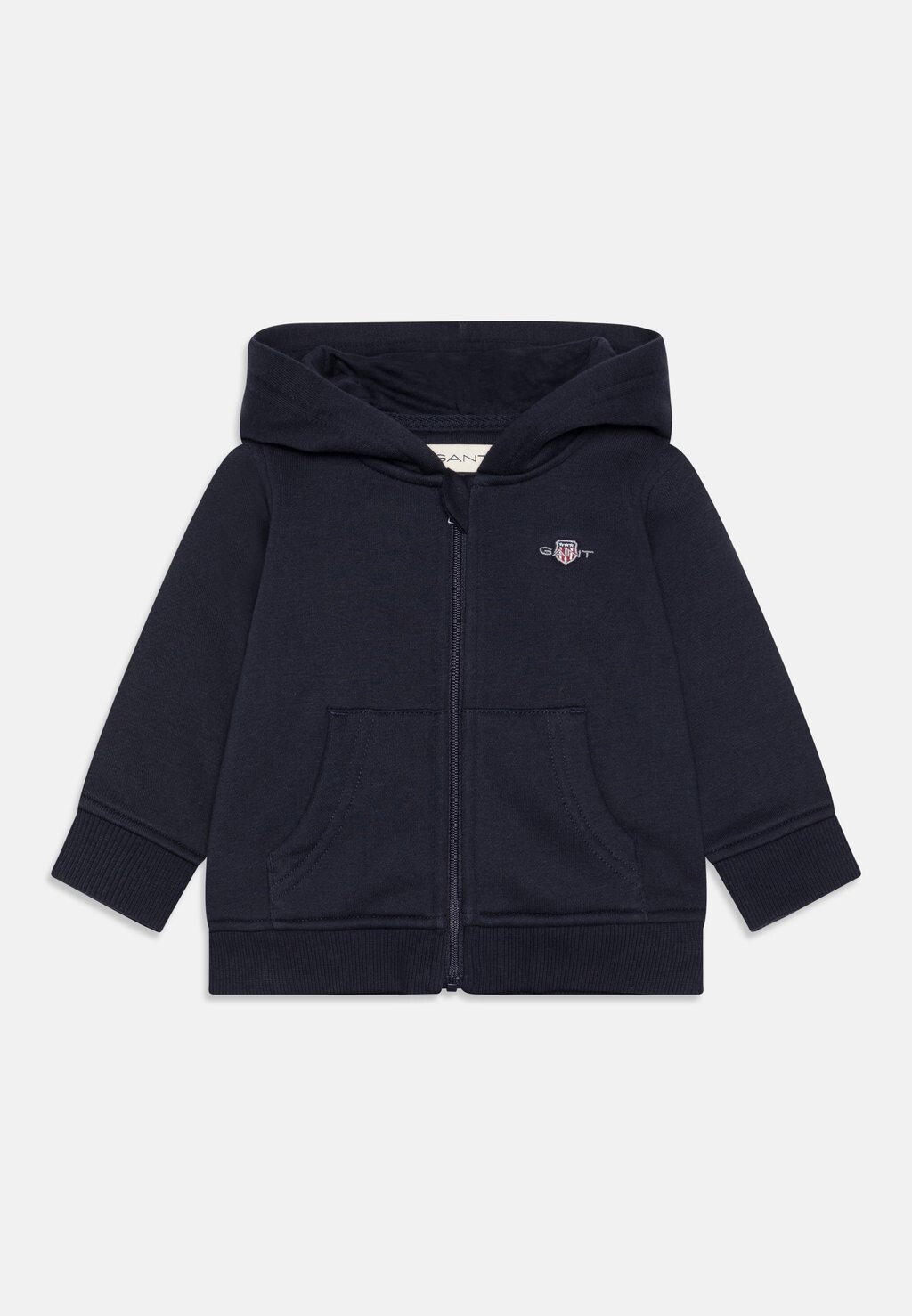 

Толстовка BABY SHIELD FULL ZIP HOODIE UNISEX GANT, цвет evening blue