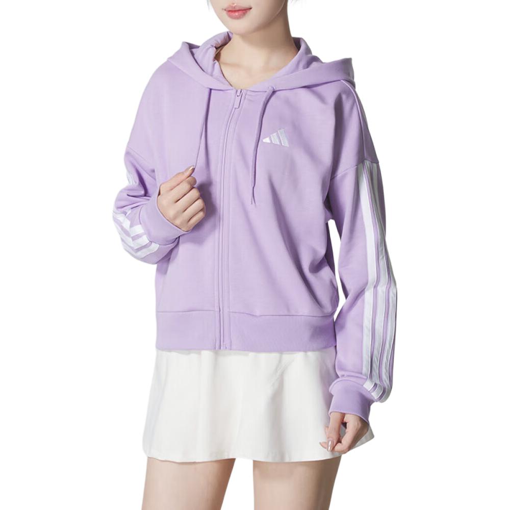 Adidas Женская фиолетовая куртка, Purple — фото 4