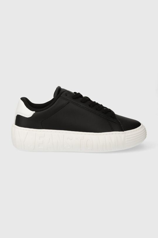

Кроссовки TJW LEATHER CUPSOLE ESS Tommy Jeans, черный