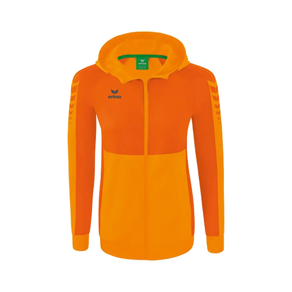 

Толстовка Erima Six Wings Training full zip, оранжевый