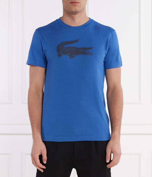 

Футболка мужская Lacoste с логотипом бренда, индиго