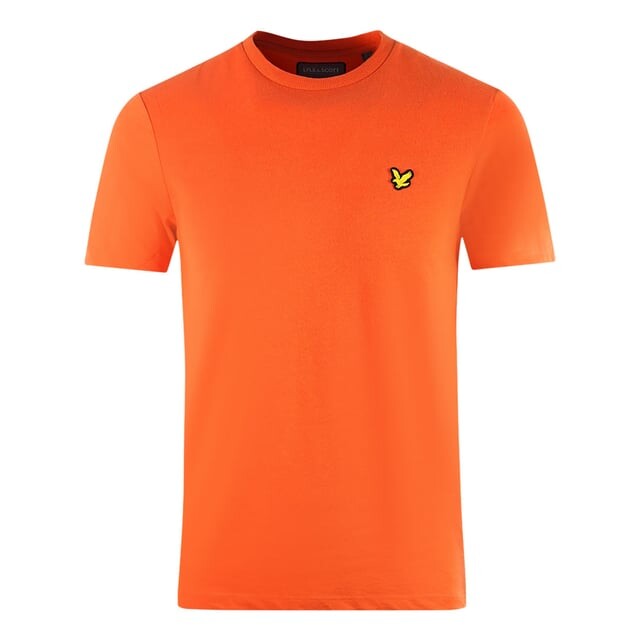 

Футболка с принтом на спине Lyle & Scott, оранжевый