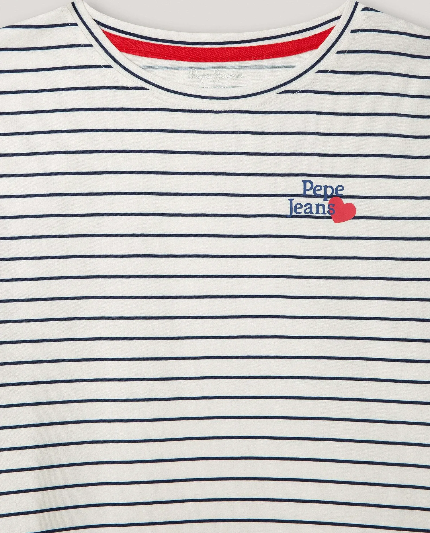Детская футболка в полоску Геррудис Pepe Jeans, мультиколор — фото 4