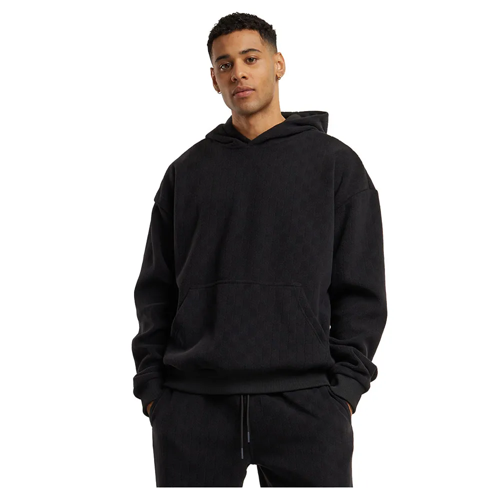 

Худи Urban Classics Jacquard Velvet Oversized, черный