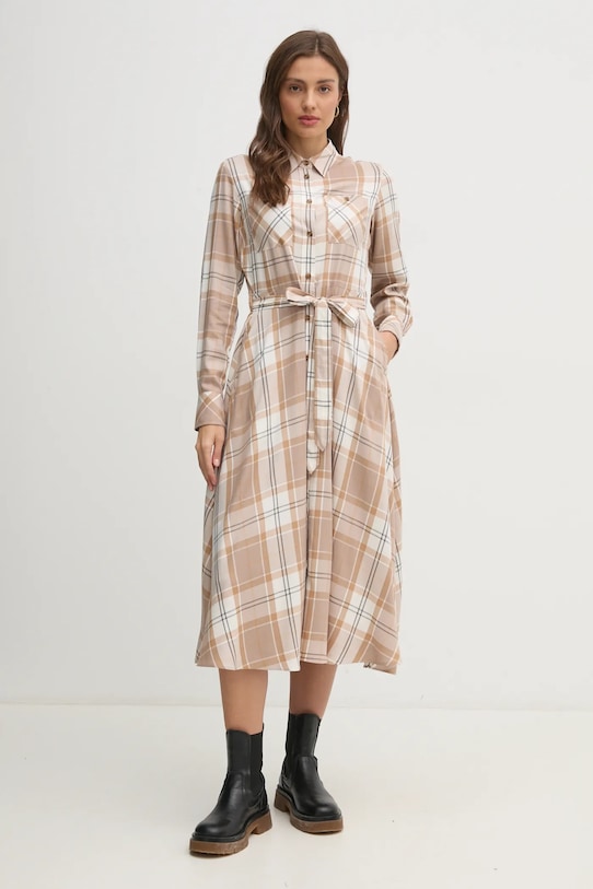 

Платье Barbour, бежевый