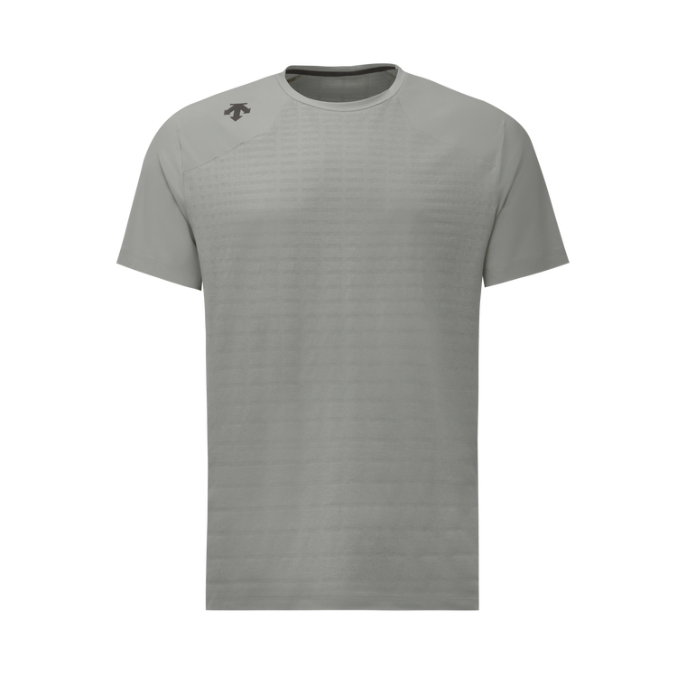 

Short Sleeved Shirt Men's DESCENTE, Gy-Wild Dove