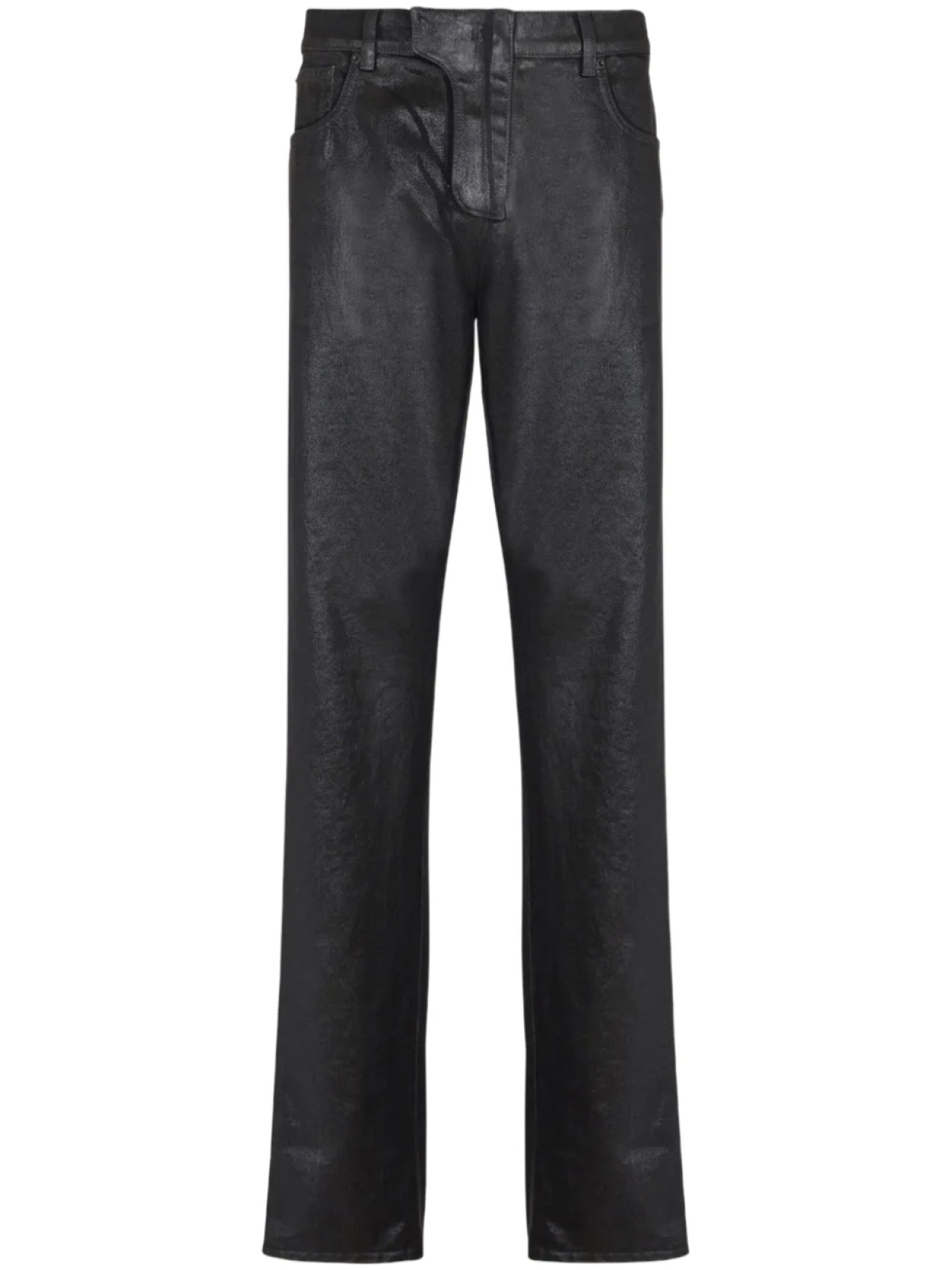 

Balmain брюки с нашивкой-логотипом, черный