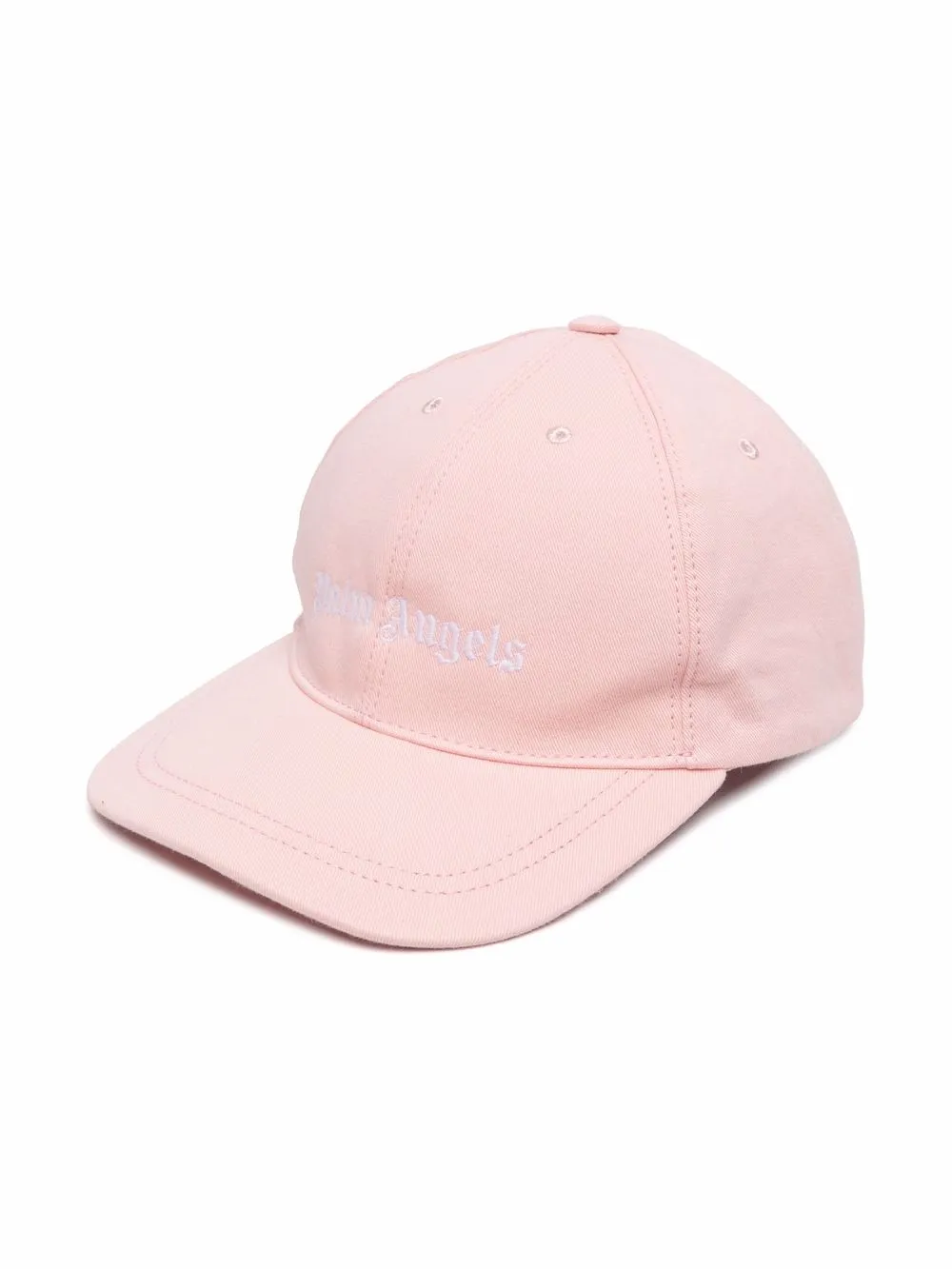 

Бейсболка с вышитым логотипом Palm Angels Kids, розовый