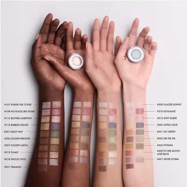 Цветные тени для век Sephora Collection, цвет 207 golden — фото 2