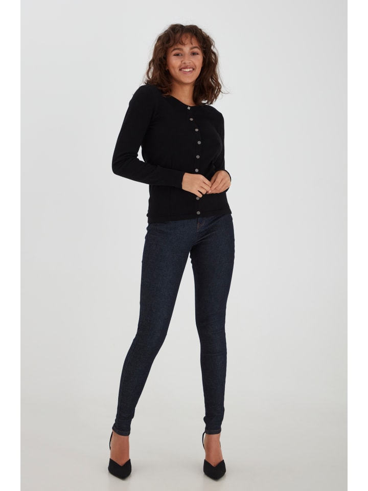 

Pulz Кардиган PZSARA, стандартный крой, черный