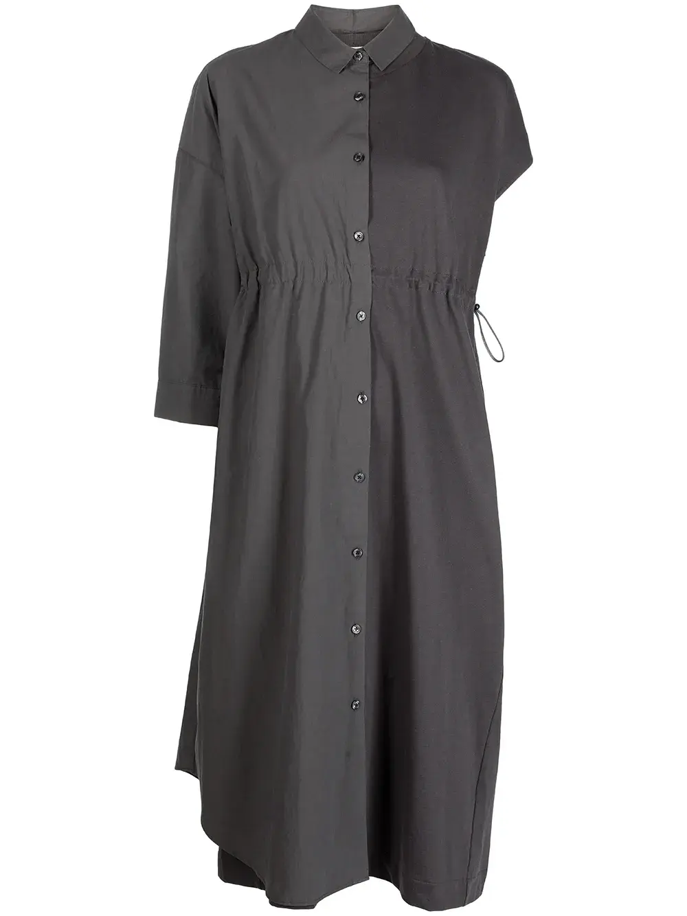 

Платье-рубашка асимметричного кроя ROMEO HUNTE, серый