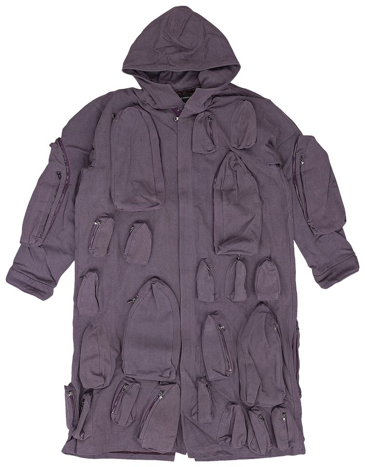 

Who Decides War Длинный тренч «Фиолетовый»