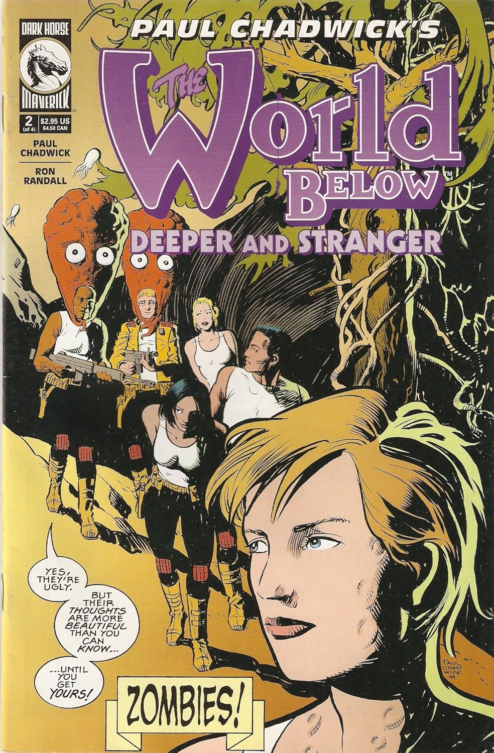 

The World Below: Deeper and Stranger #2 Jan. 2000 (Dark Horse Comics)