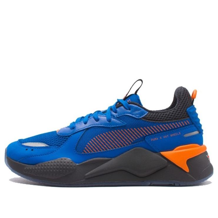 

Спортивные кроссовки PUMA Hotwheels x RS-X 'Royal Black', синий