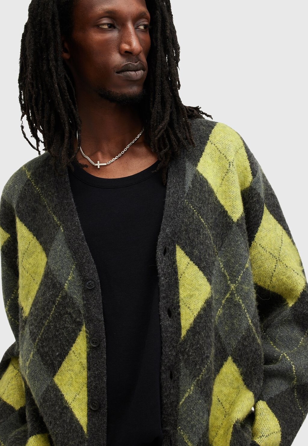 

Кардиган AllSaints, черный