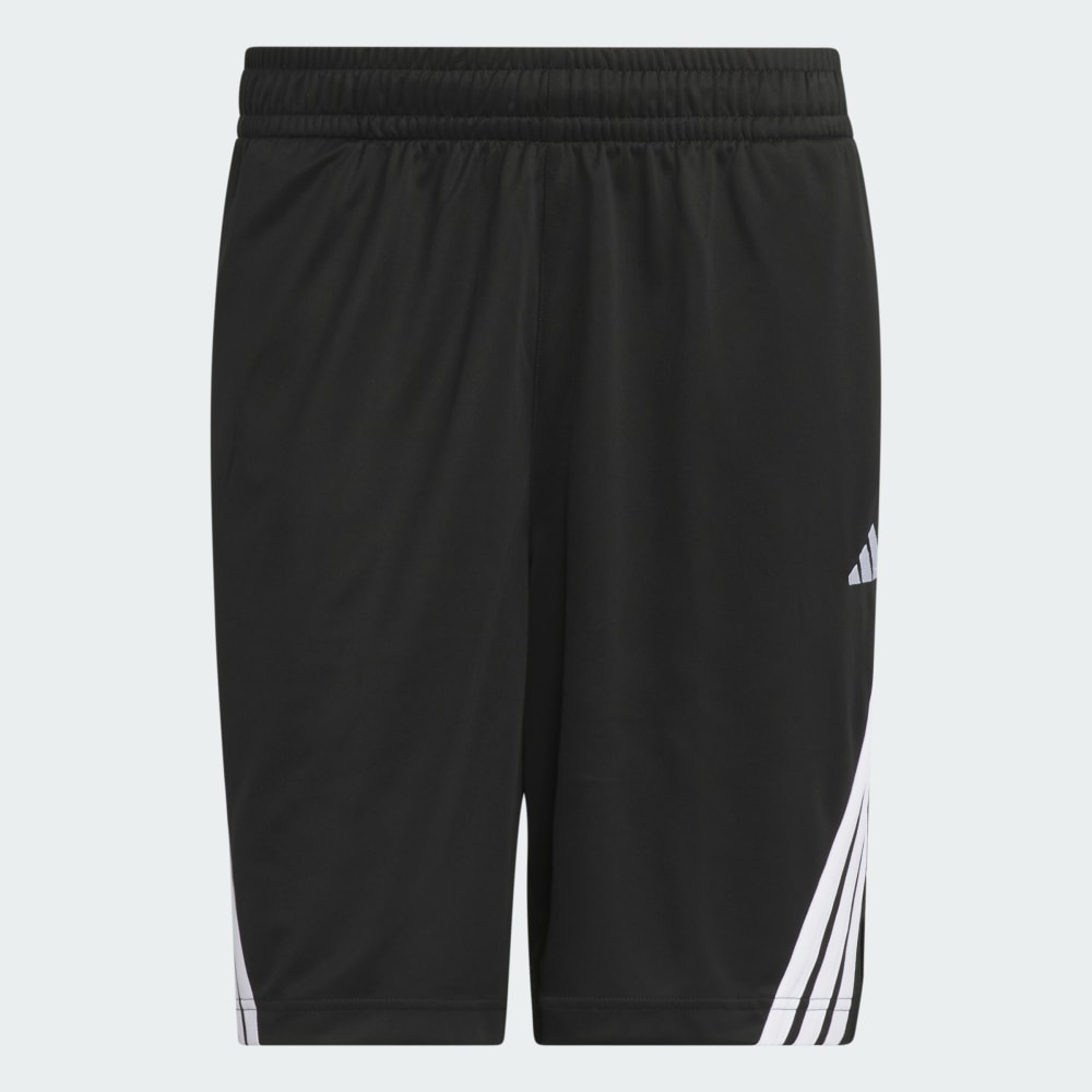 Спортивные шорты Adidas Legends 3-Stripes Basketball Shorts, черный/белый — фото 4