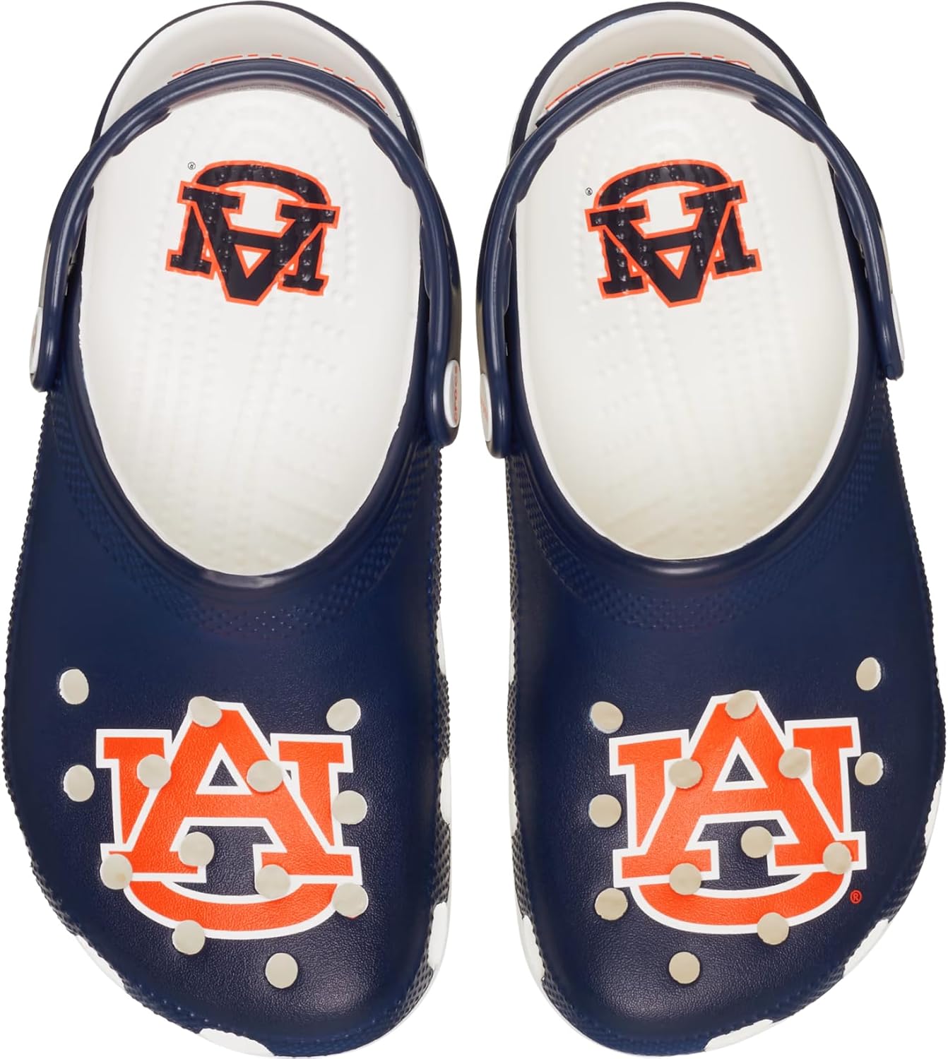 Кроксы унисекс для взрослых Classic Collegiate, подарки Clemson, Clemson Tigers, подарки для футбола Crocs, Auburn — фото 4