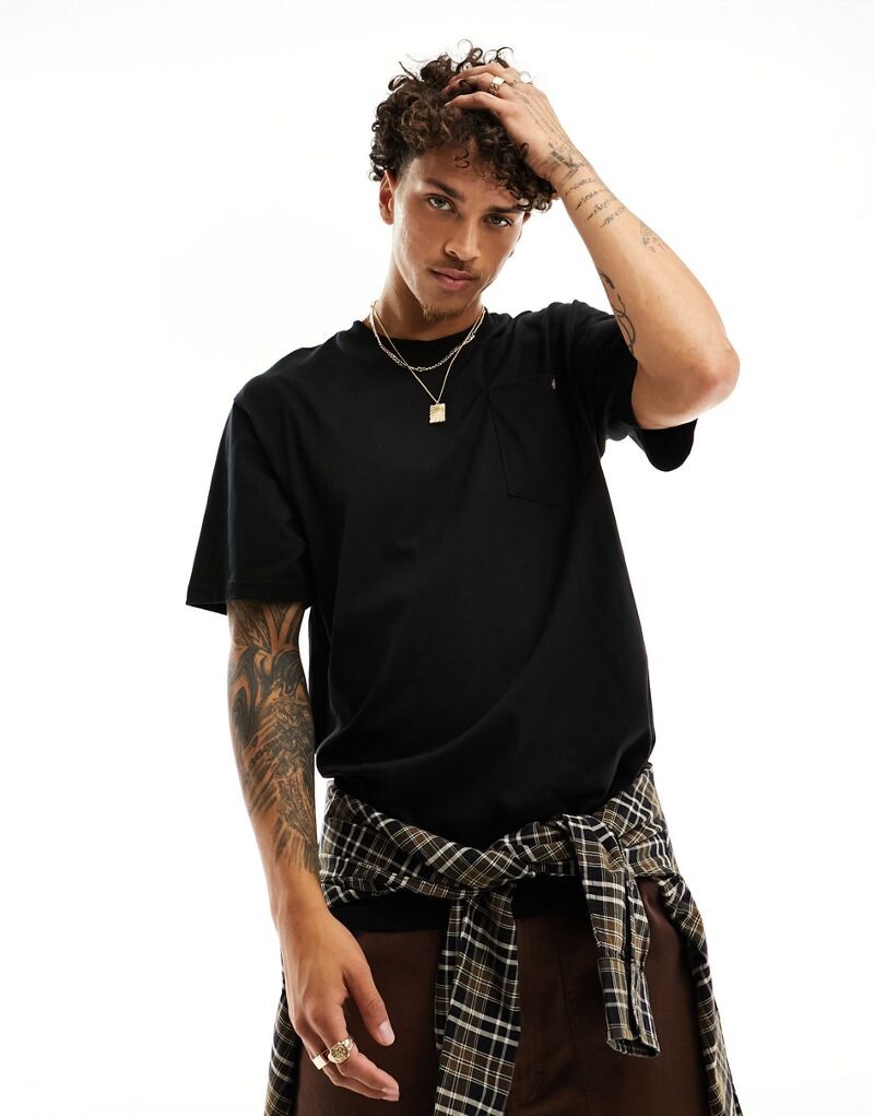 

Черная футболка с карманами Dickies Luray
