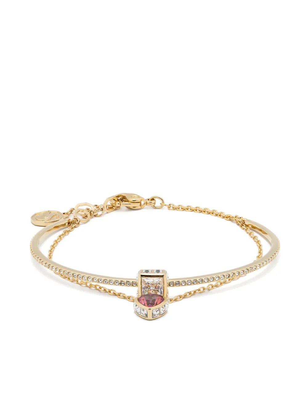 

Браслет Chroma с цирконием Swarovski, золотой