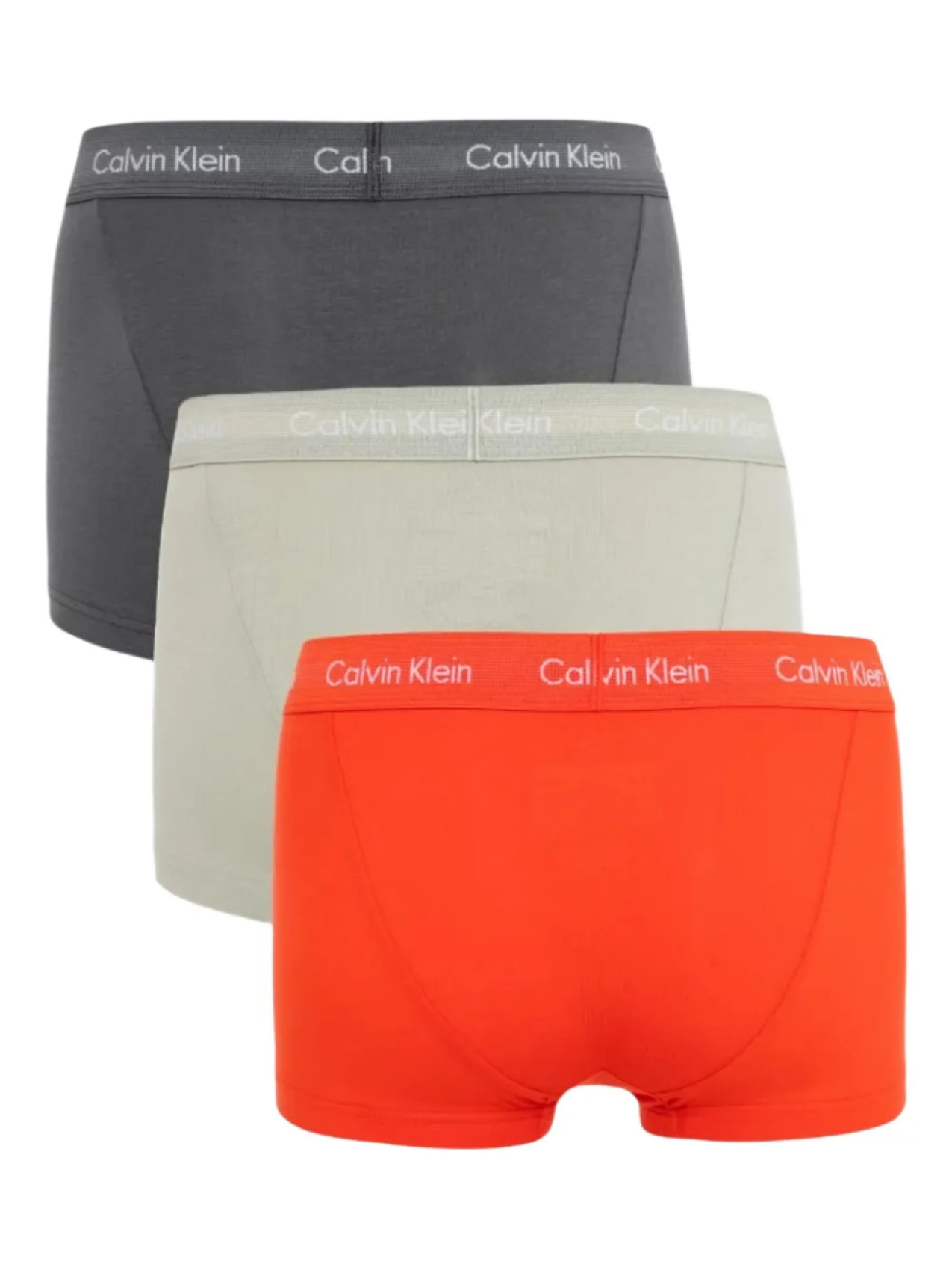 

Calvin Klein комплект из трех боксеров с логотипом, серый