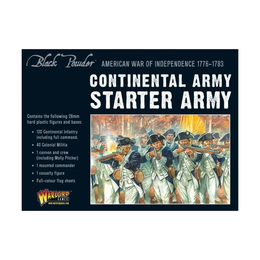 

Стартовая армия Континентальной армии, Black Powder - American War of Independence (28mm)