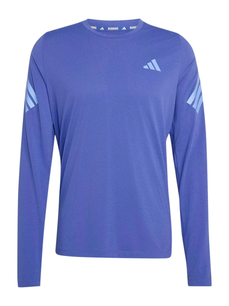 Спортивная футболка ADIDAS PERFORMANCE Performance Shirt 'Adi365 Iconic' в цветах индиго и светло-голубой
