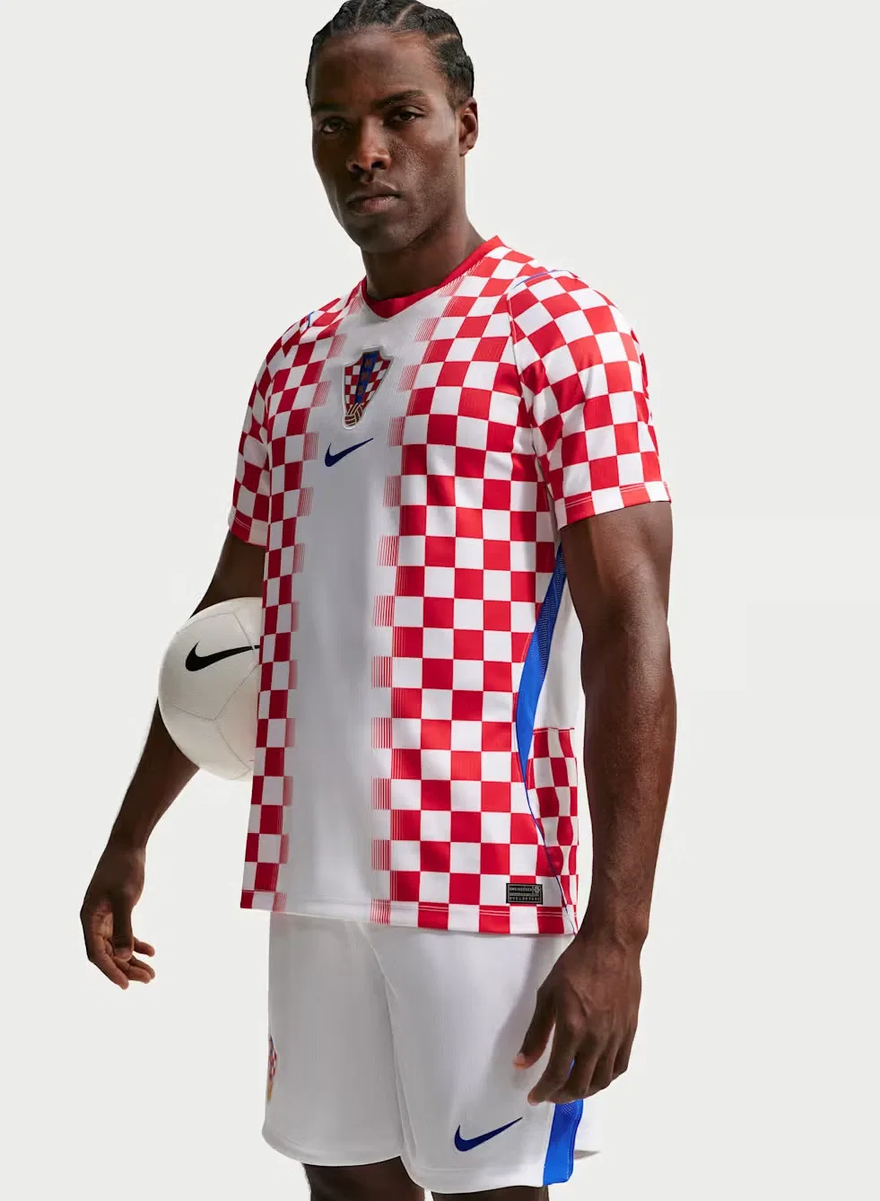 Футболка с принтом Croatia 2026 Nike, белый — фото 2