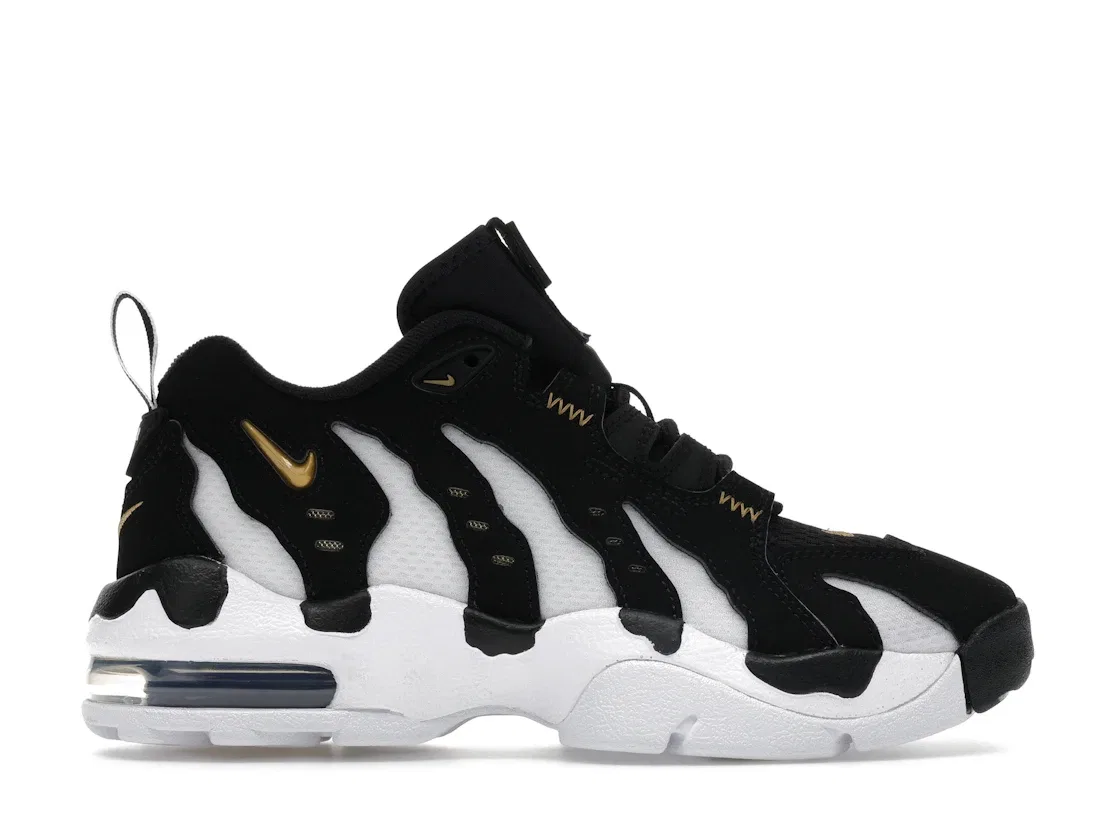 Детские кроссовки Lifestyle с принтом Nike Air DT Max '96 Low Nike, Black/Metallic Gold/White