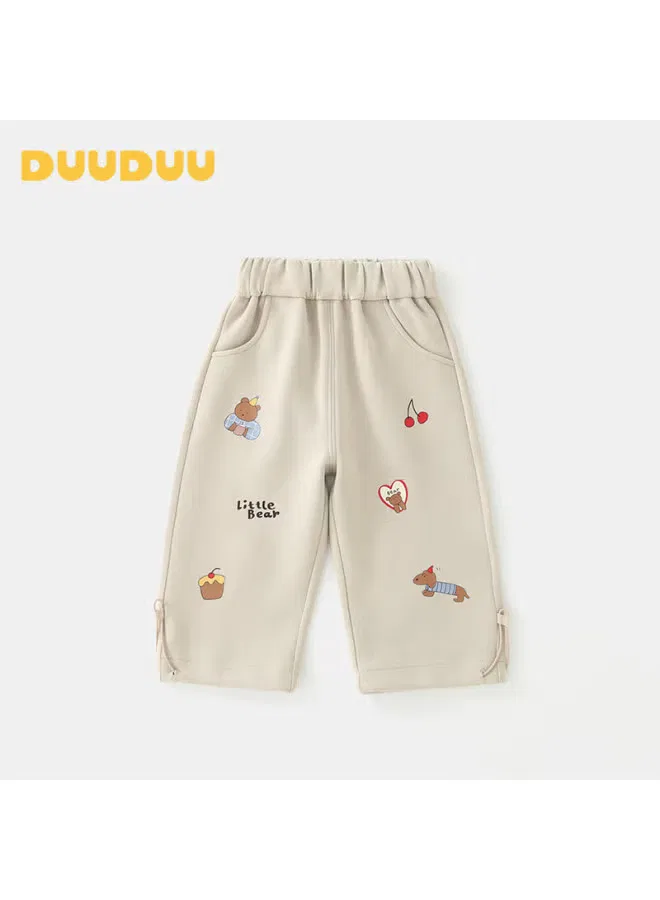 Штаны детские спортивные прямые Duuduu, серый