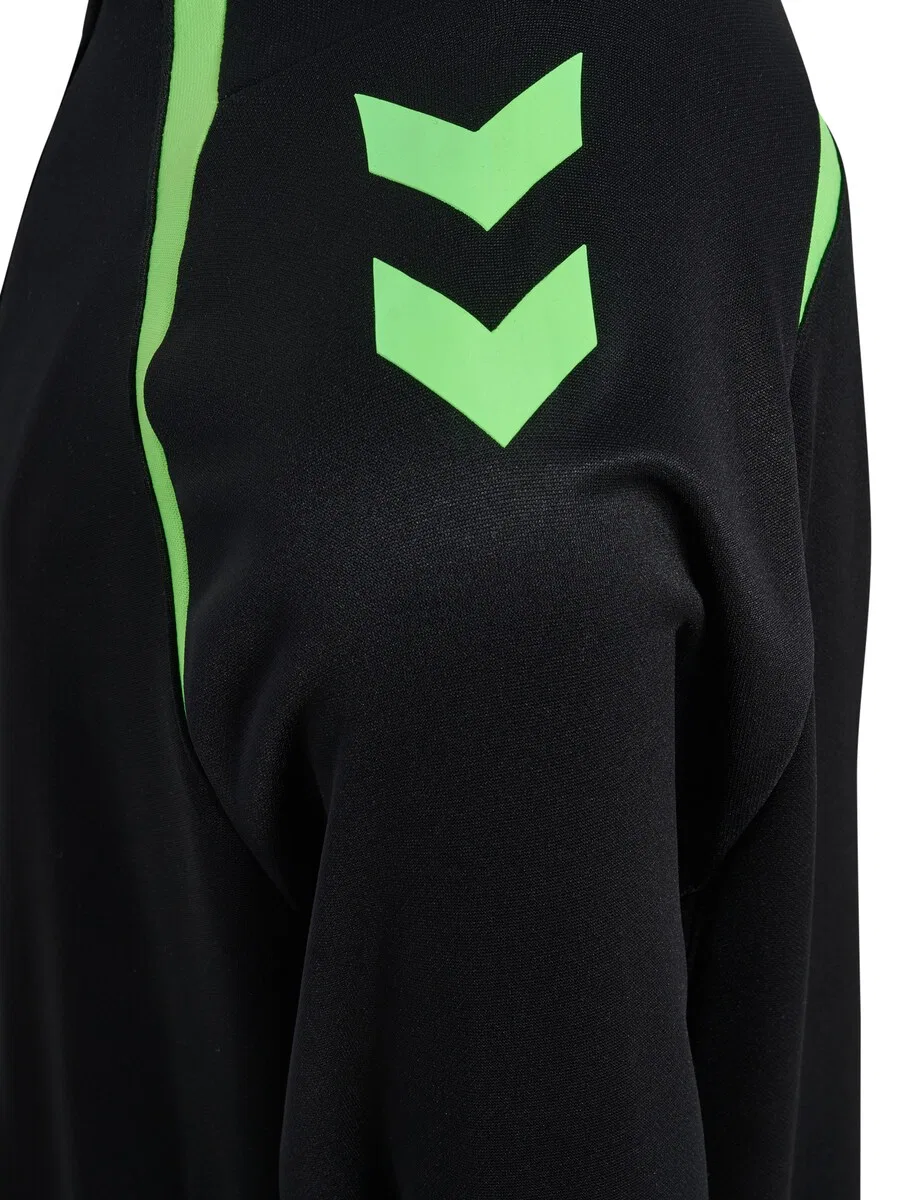 Толстовка на молнии Hummel Athletic 'Lead 2.0' черного цвета — фото 4