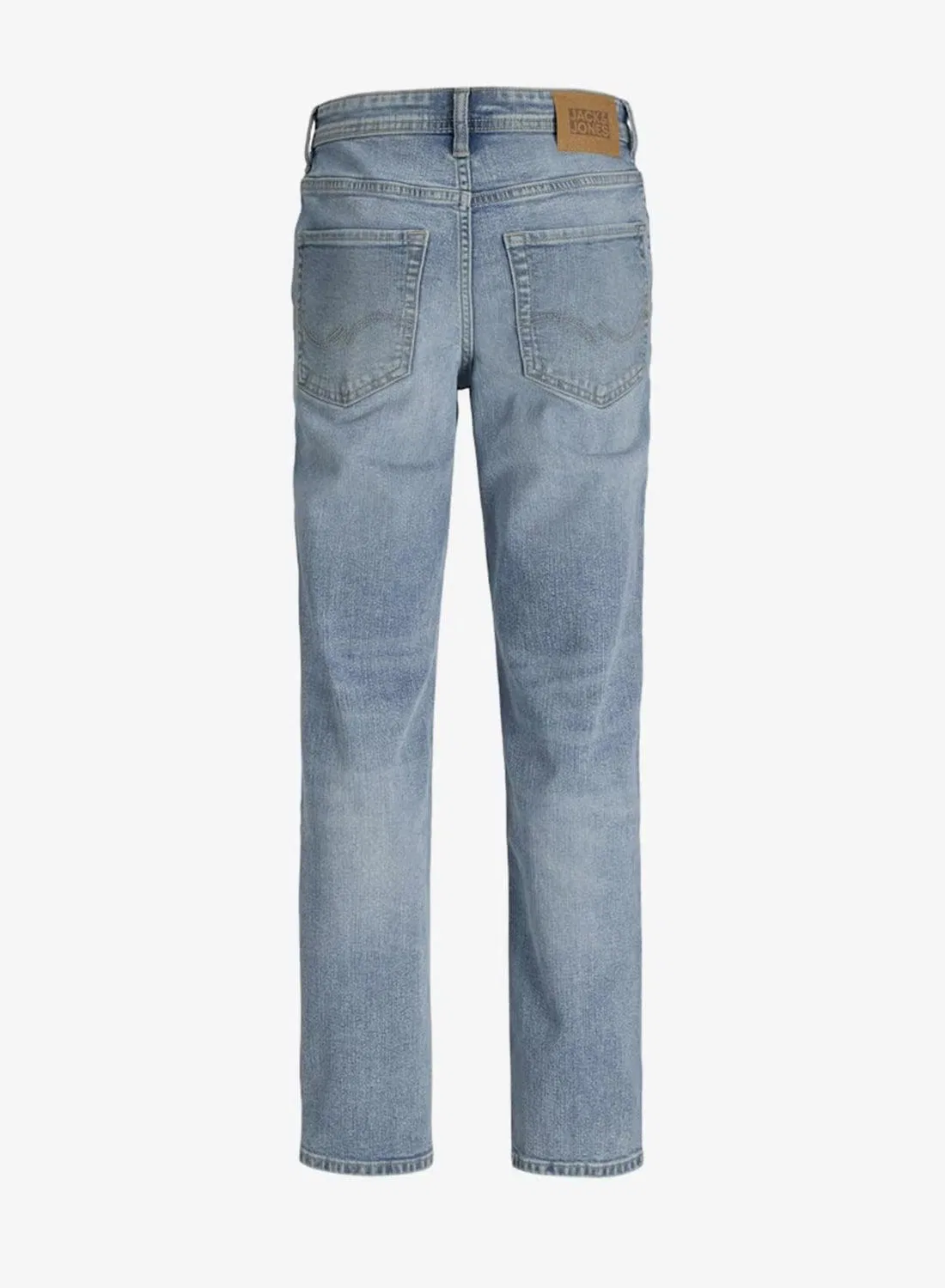 Джинсы прямого кроя для мальчиков Jack & Jones Junior, синий — фото 3