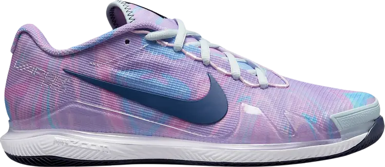 

Кроссовки Nike Wmns NikeCourt Air Zoom Vapor Pro 'Pink Foam Glacier Blue', розовый