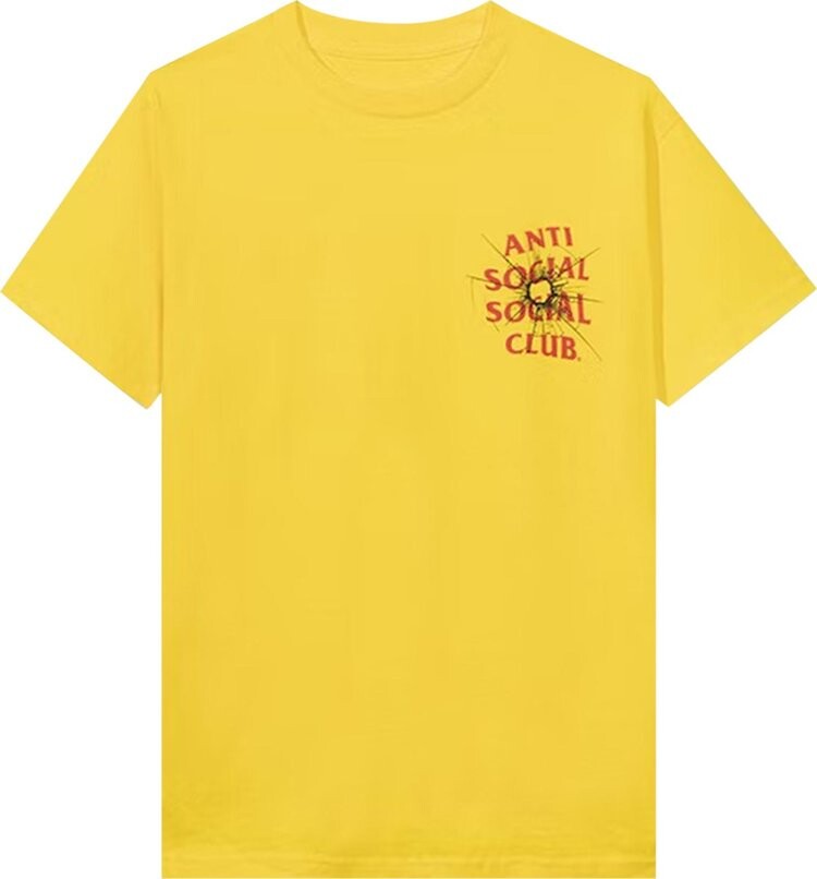

Футболка Anti Social Social Club Theories Tee 'Yellow', желтый