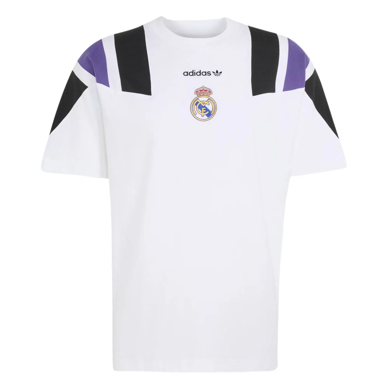 Мужская футболка с круглым вырезом Adidas Originals Real Madrid, White