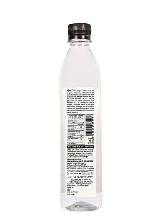 Масло для тела Avoka Naturals Max Care Virgin Coconut Oil, 500 мл — фото 3